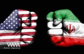 Iran - U.S. flags - Social Media / WANA (West Asia News Agency)