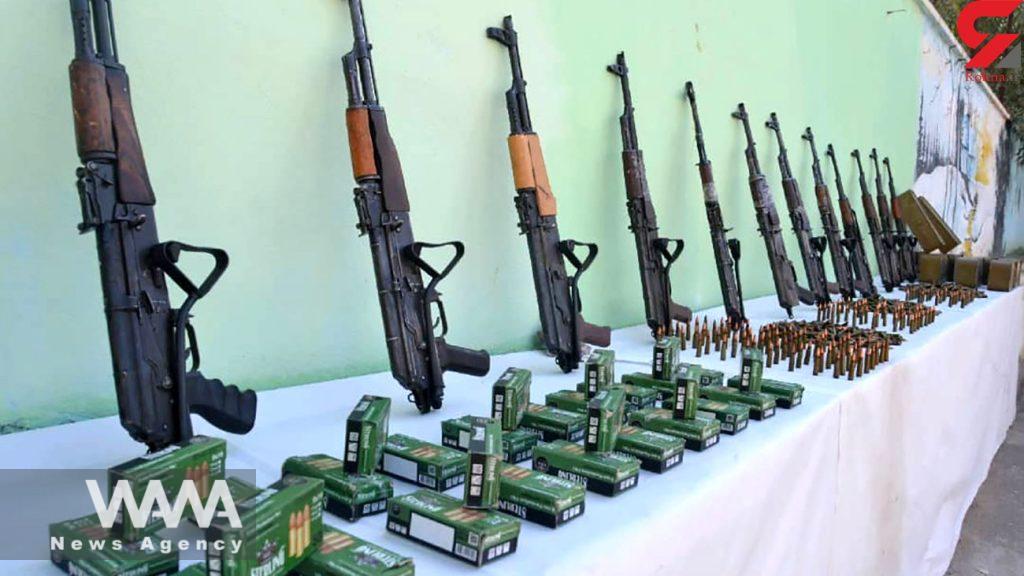 Smuggling weapons from different borders to Iran for use in riots / WANA / Social Media 