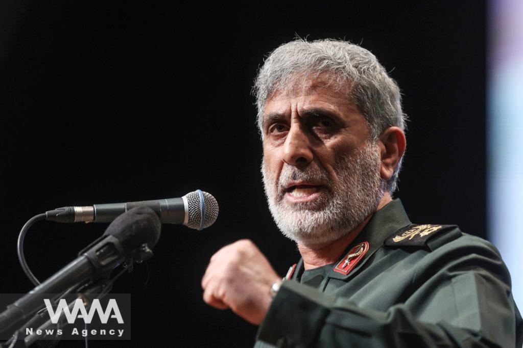 General Esmaeil Qaani, Commander of Qods force - Majid Asgaripour / WANA News Agency