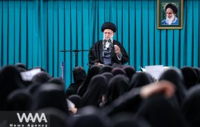 Iran's Supreme Leader Ayatollah Ali Khamenei attends a meeting with a group of Iranian women in Tehran, Iran January 4, 2023. Office of the Iranian Supreme Leader/WANA (West Asia News Agency)