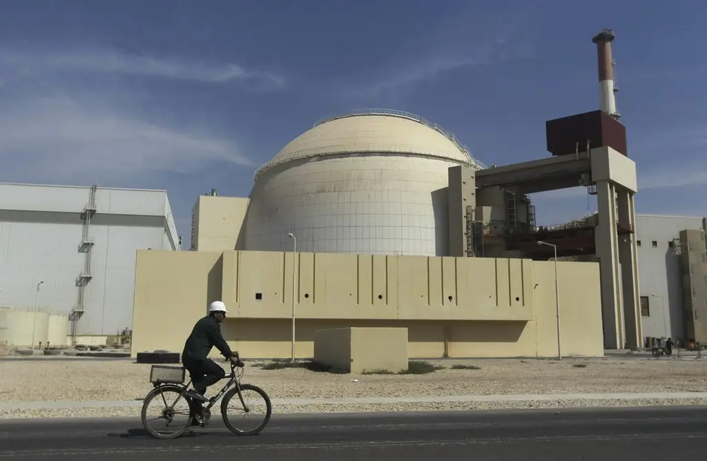 The reactor building at the Bushehr nuclear power plant. Majid Asgaripour/ WANA News Agency