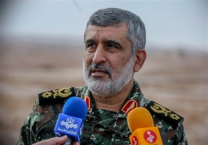 the IRGC Aerospace Force Brigadier General Amir-Ali Hajizadeh. Social Media / WANA News Agency