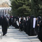 Protesting against the inappropriate hijab. Feb 26, 2023. Hasan Zarifmanesh - Farsnews / WANA News Agency