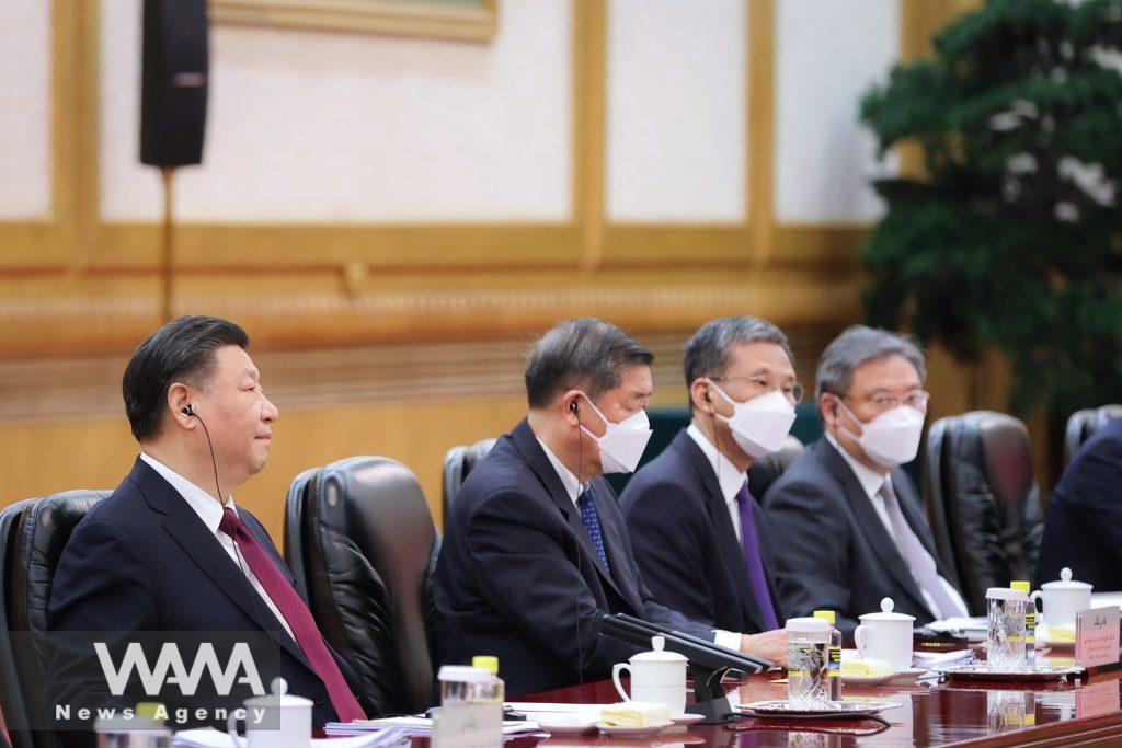 President Ebrahim Raisi's meeting with Chinese president Xi Jinping - Feb 14, 2023 - President office / WANA News Agency