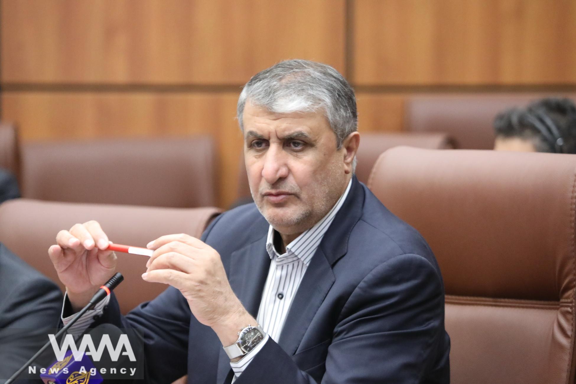 Mohammad Eslami the President’s deputy and head of AEOI / WANA News Agency