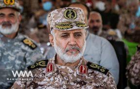 Commander of the Khatam al-Anbia Headquarters Major General Gholam Ali Rashid. Social Media / WANA News Agency