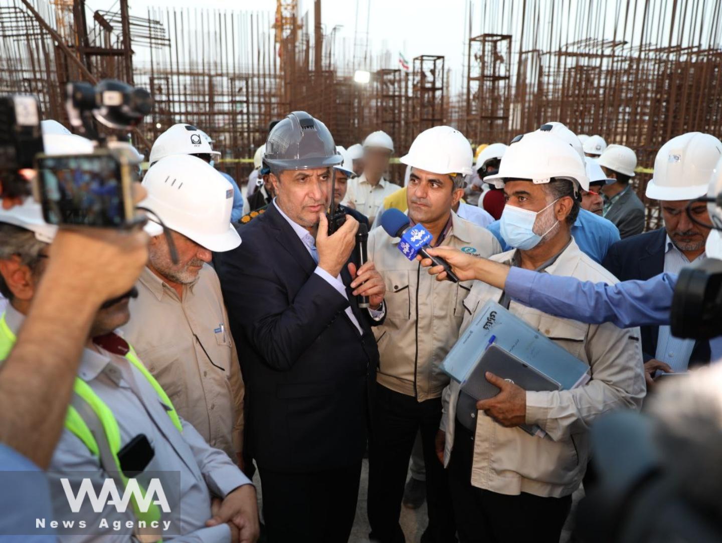 Mohammad Eslami the President’s deputy and head of AEOI / WANA News Agency