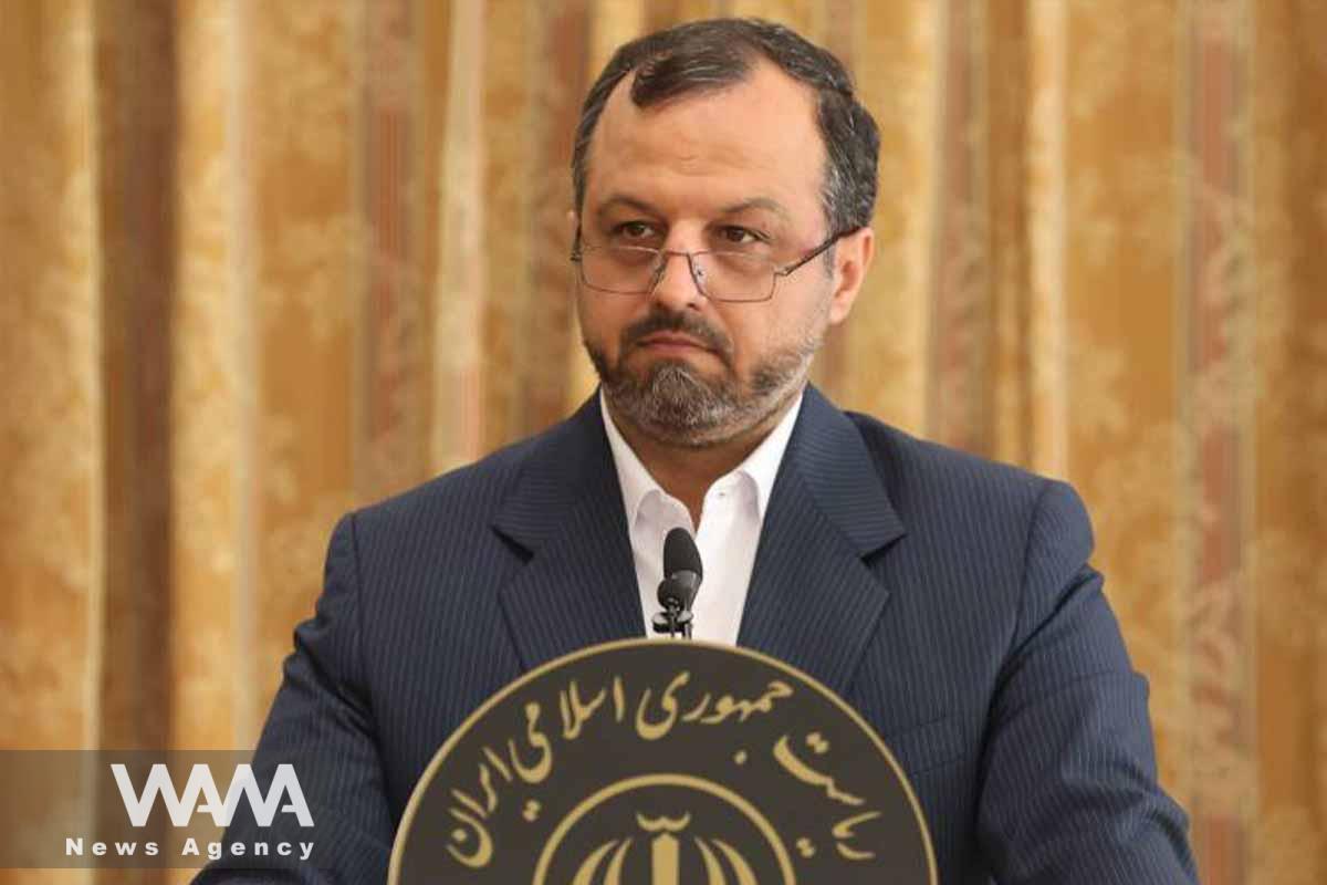Seyed Ehsan Khandouzi, minister of economic affairs and finance of Iran. Aliasghar Mirzazade / WANA News Agency