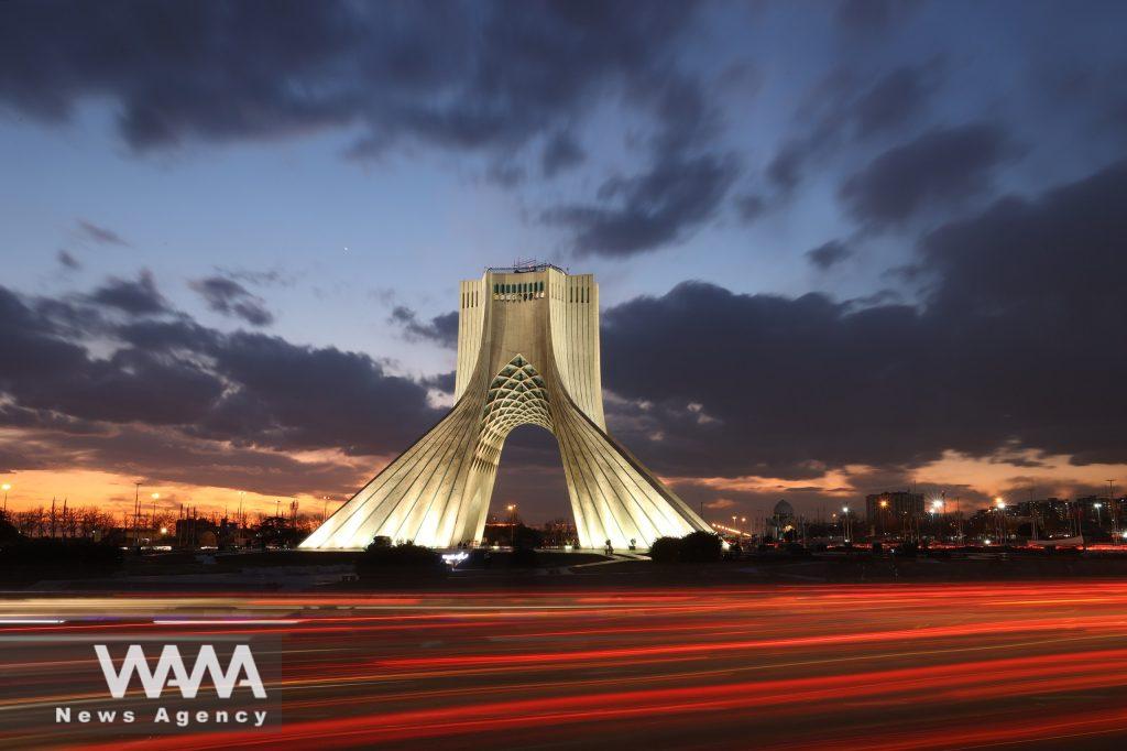 Azadi Tower at night - Tehran - Iran - Majid Asgaripour / WANA News Agency