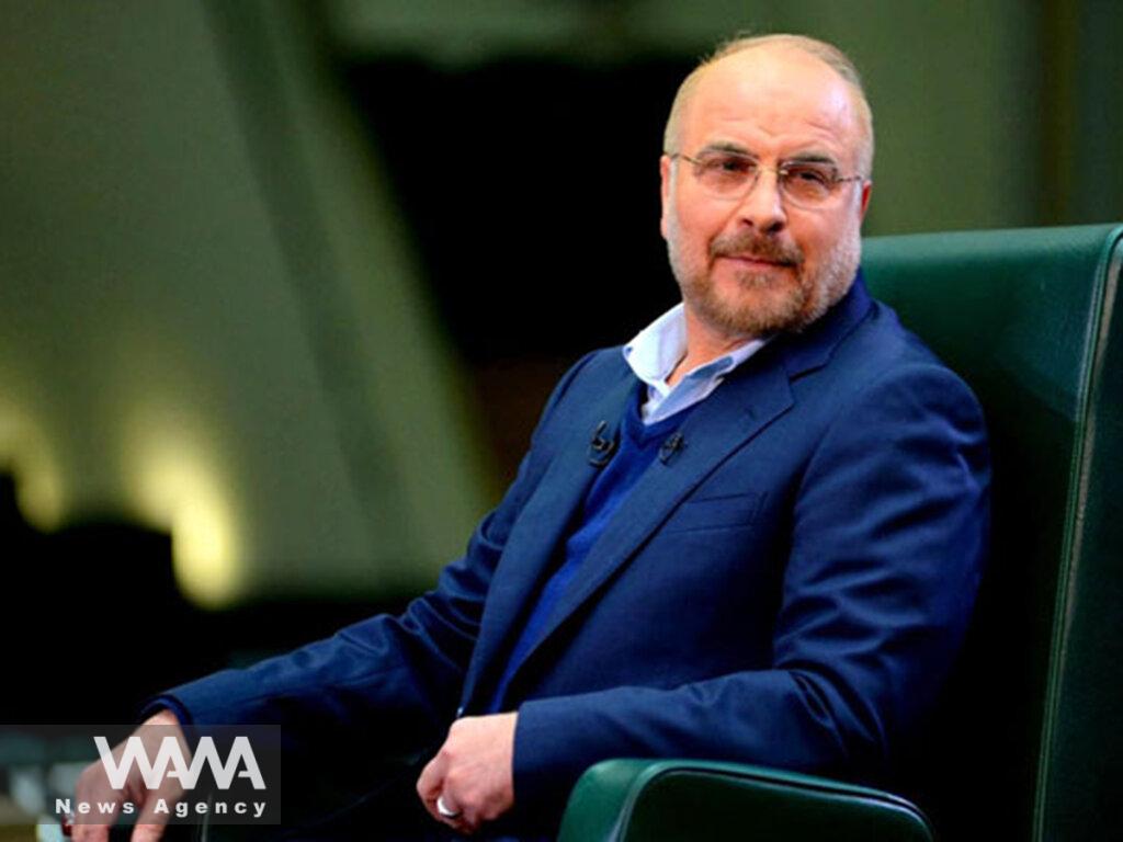 Mohammad Bagher Ghalibaf Speaker of the Parliament of Iran. Social Media / WANA News Agency