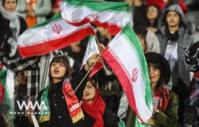 Soccer Football - International Friendly - Iran v Russia - Azadi Stadium, Tehran, Iran - March 23, 2023 Iran fans before the match Majid Asgaripour/WANA (West Asia News Agency)