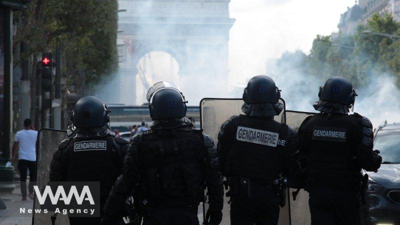 France protests. 2023. Social Media / WANA News Agency