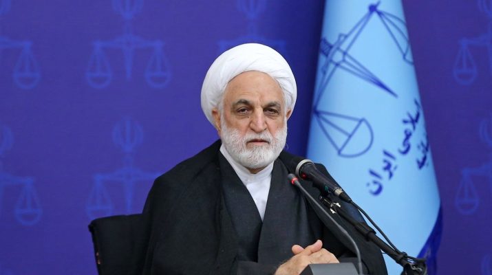 Gholam-Hossein Mohseni-Ejei, Head of Iran's Judiciary. Social Media / WANA News Agency