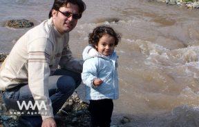 The daughter of martyred Iranian nuclear scientist Dariush Rezaei-Nejad, Armita. Social Media / WANA News Agency