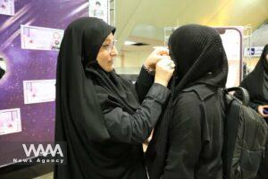 Promotion of Islamic hijab in the city. Social Media / WANA News Agency