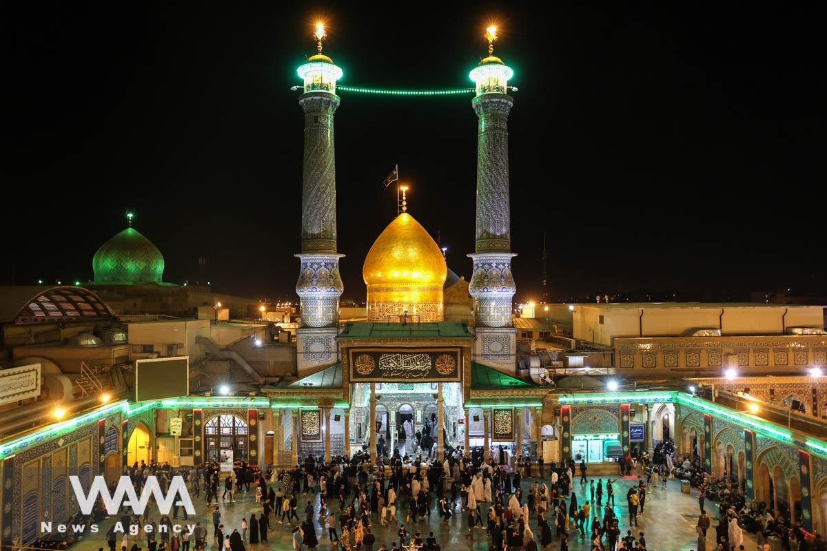 A general view shows the shrine of Abdol-Azim during the holy month of Ramadan, in Tehran, Iran, April 11, 2023. Majid Asgaripour/WANA (West Asia News Agency)