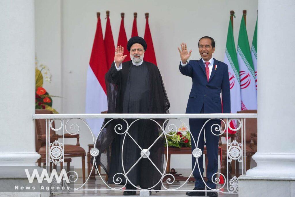 Iran's President Ebrahim Raisi's visit to Indonesia. President Office / WANA News Agency