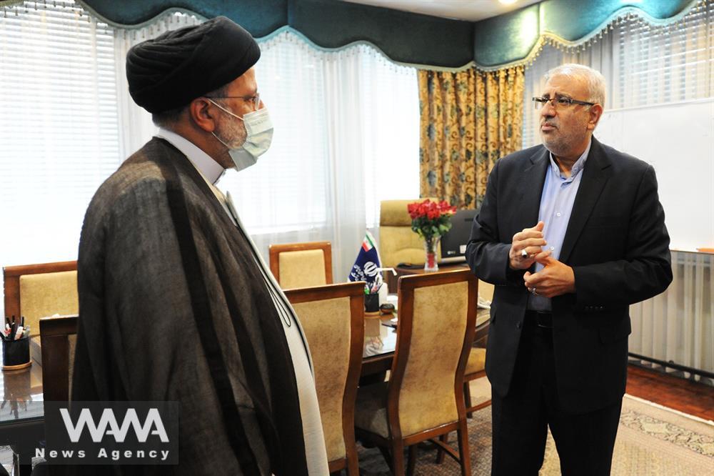 Javad Oji, Oil Minister of Iran. Oil ministry PR / WANA News Agency
