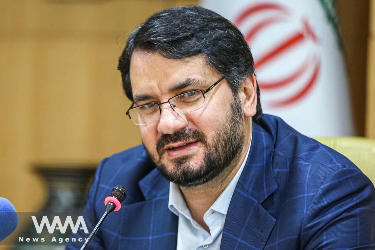 The Minister of Roads and Urban Development of Iran, Mehrdad Bazrpash. Social Media / WANA News Agency