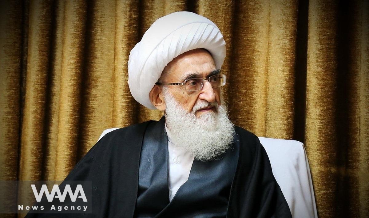 Ayatollah Nouri Hamadani. Social Media / WANA News Agency