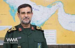 General Alireza Tangsiri, commander of the IRGC Navy. Social Media / WANA News Agency