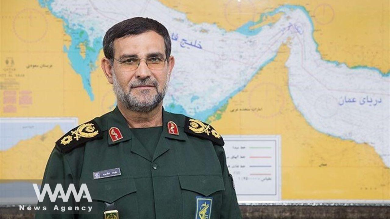 General Alireza Tangsiri, commander of the IRGC Navy. Social Media / WANA News Agency