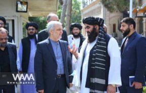 the Special Representative of Iran’s President for Afghanistan Mr. Kazemi Qomi. Social Media / WANA News Agency