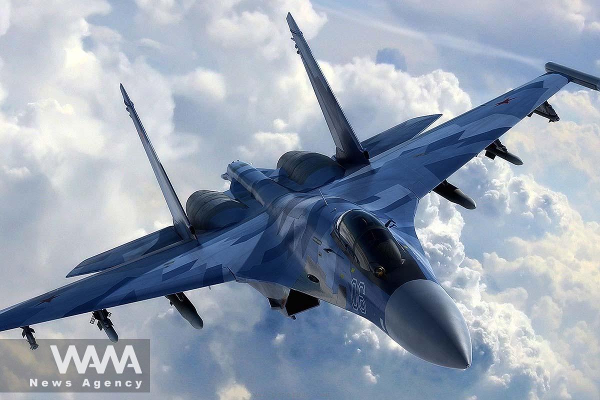 "Sukhoi 35" is one of the most powerful fighters in the world. Social Media / WANA News Agency