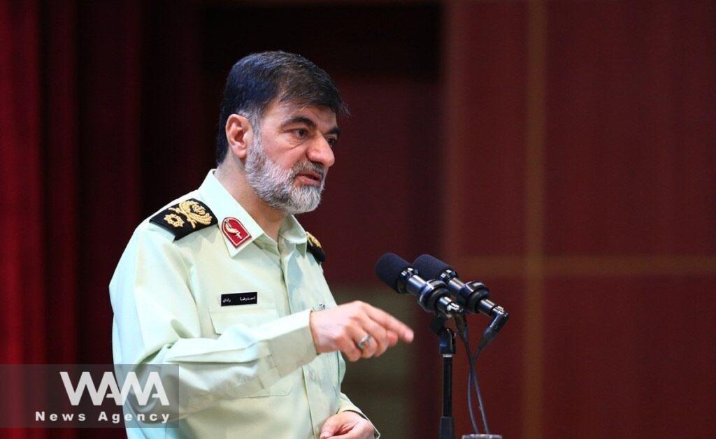 Ahmadreza Radan, Iran’s police chief - Social Media / WANA News Agency