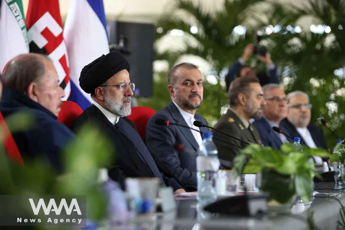 Iranian President Ebrahim Raisi's visit to Nicaragua. June 14, 2023. Iran's President Website/WANA (West Asia News Agency)