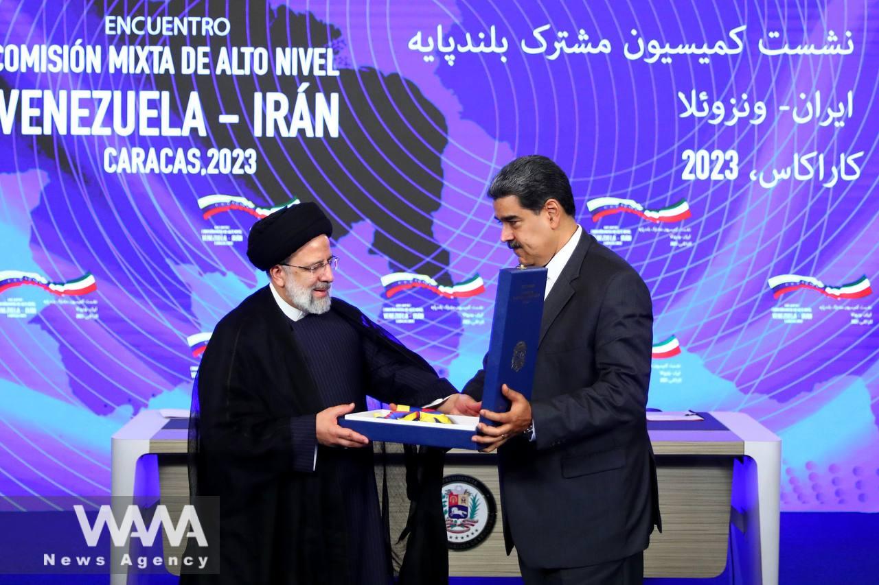 Iranian President Ebrahim Raisi's visit to Venezuela. June 13, 2023. President office / WANA News Agency