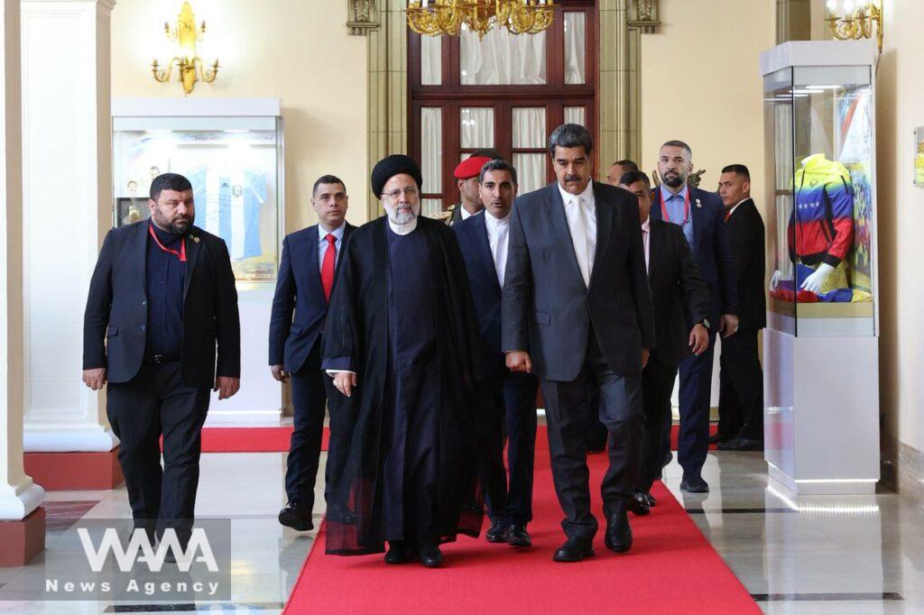 Iranian President Ebrahim Raisi's visit to Venezuela. June 13, 2023. President office / WANA News Agency