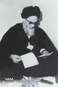 Ayatollah Khomeini, the former supreme leader of Iran. Social Media / WANA News Agency