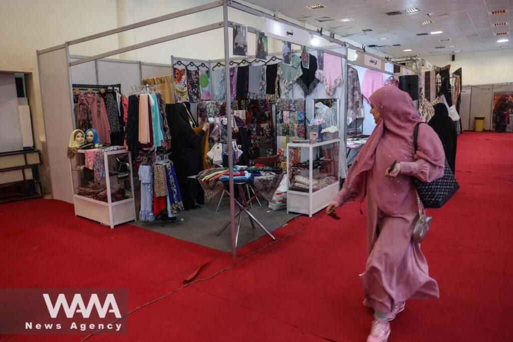 Iranian women attend the Hijab exhibition in Tehran, Iran July 15, 2023. Majid Asgaripour/WANA (West Asia News Agency)