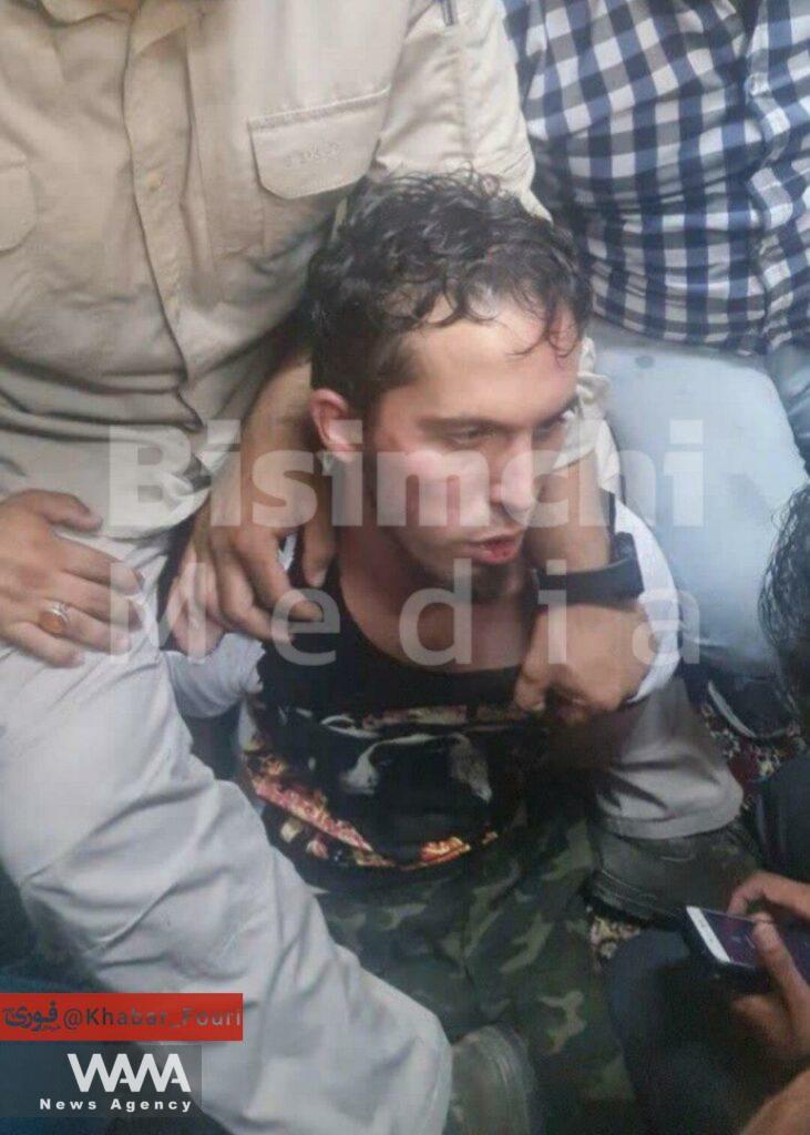 The first image of the terrorist who attacked Shahcheragh Shrine in Shiraz. Social Media / WANA News Agency