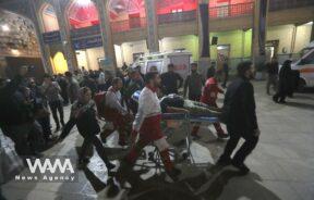 A terrorist attack on the Shah Cherag shrine in Shiraz - August 12, 2023 / WANA NEWS AGENCY