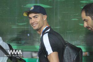 Soccer Football - Asian Champions League - Group E - Persepolis v Al-Nassr - Azadi Stadium, Tehran, Iran - September 19, 2023 Al Nassr's Cristiano Ronaldo arrives at the stadium before the match Majid Asgaripour/WANA (West Asia News Agency)