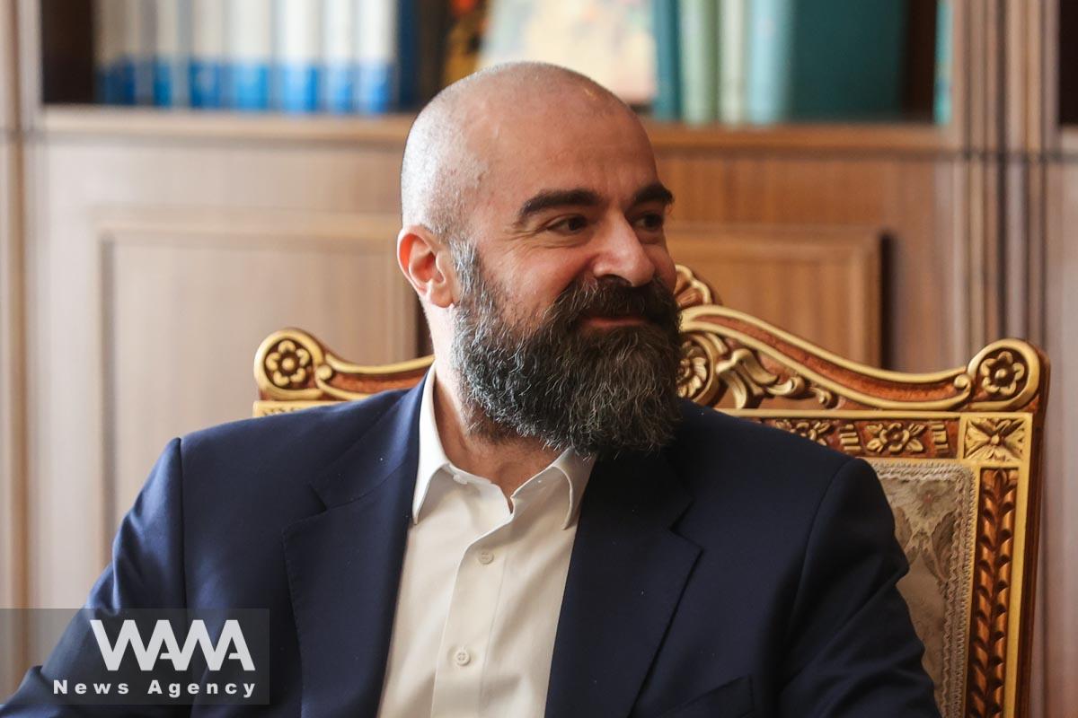 The head of the Iraqi Kurdistan Patriotic Union Party, Bafel Talabani meets with Iran's Foreign Minister Hossein Amir-Abdollahian in Tehran, Iran September 6, 2023. Majid Asgaripour/WANA (West Asia News Agency)