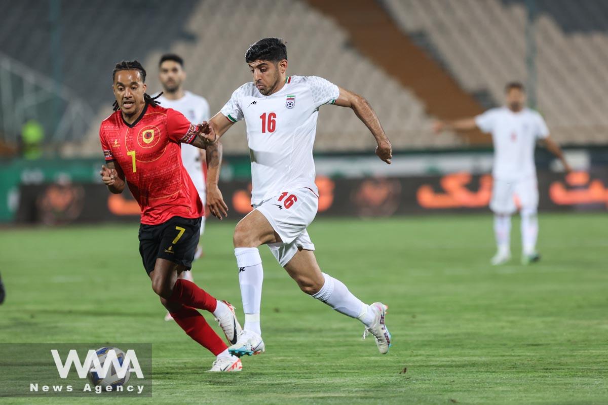 Soccer Football - International Friendly - Iran v Angola - Azadi Stadium, Tehran, Iran - September 13, 2023 Iran's Mehdi Torabi in action. Majid Asgaripour/WANA (West Asia News Agency)
