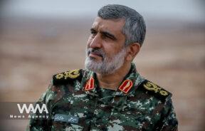 Islamic Revolution Guards Corps (IRGC) Aerospace Commander Brigadier General Amir Ali Hajizadeh. Social Media / WANA News Agency