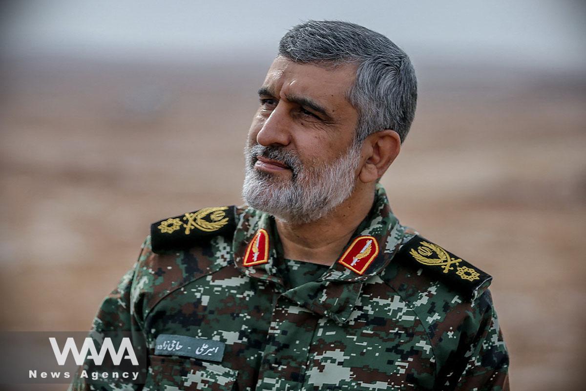 Islamic Revolution Guards Corps (IRGC) Aerospace Commander Brigadier General Amir Ali Hajizadeh. Social Media / WANA News Agency