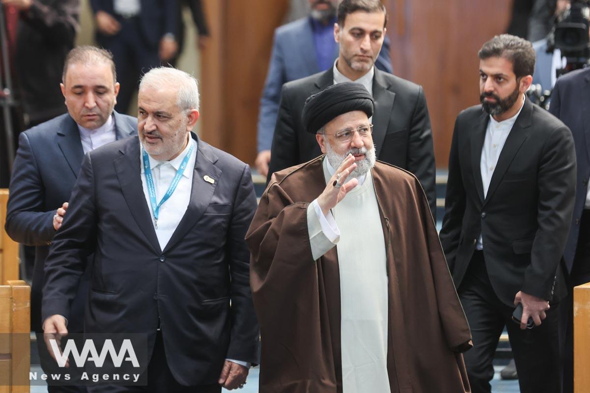 Iran's President Ebrahim Raisi attend the Iran and Africa Economic Conference/WANA (West Asia News Agency)