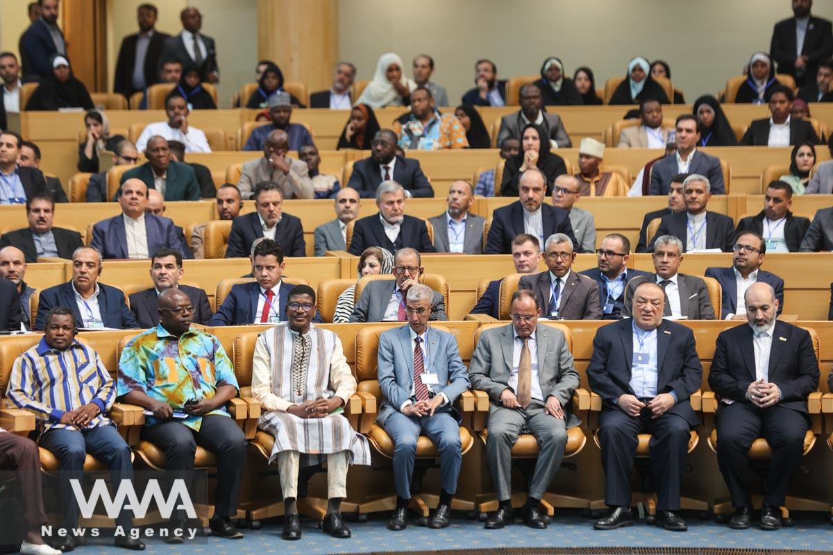 Economic activists attend the Iran and Africa Economic Conference/WANA (West Asia News Agency)
