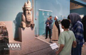 People visit Iran's National Museum during World Museum Day
