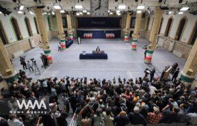 Ayatollah Khamenei, the Leader of the Islamic Revolution, cast his vote in Iran's 14th Presidential elections, June 28, 2024. Leader office / WANA News Agency