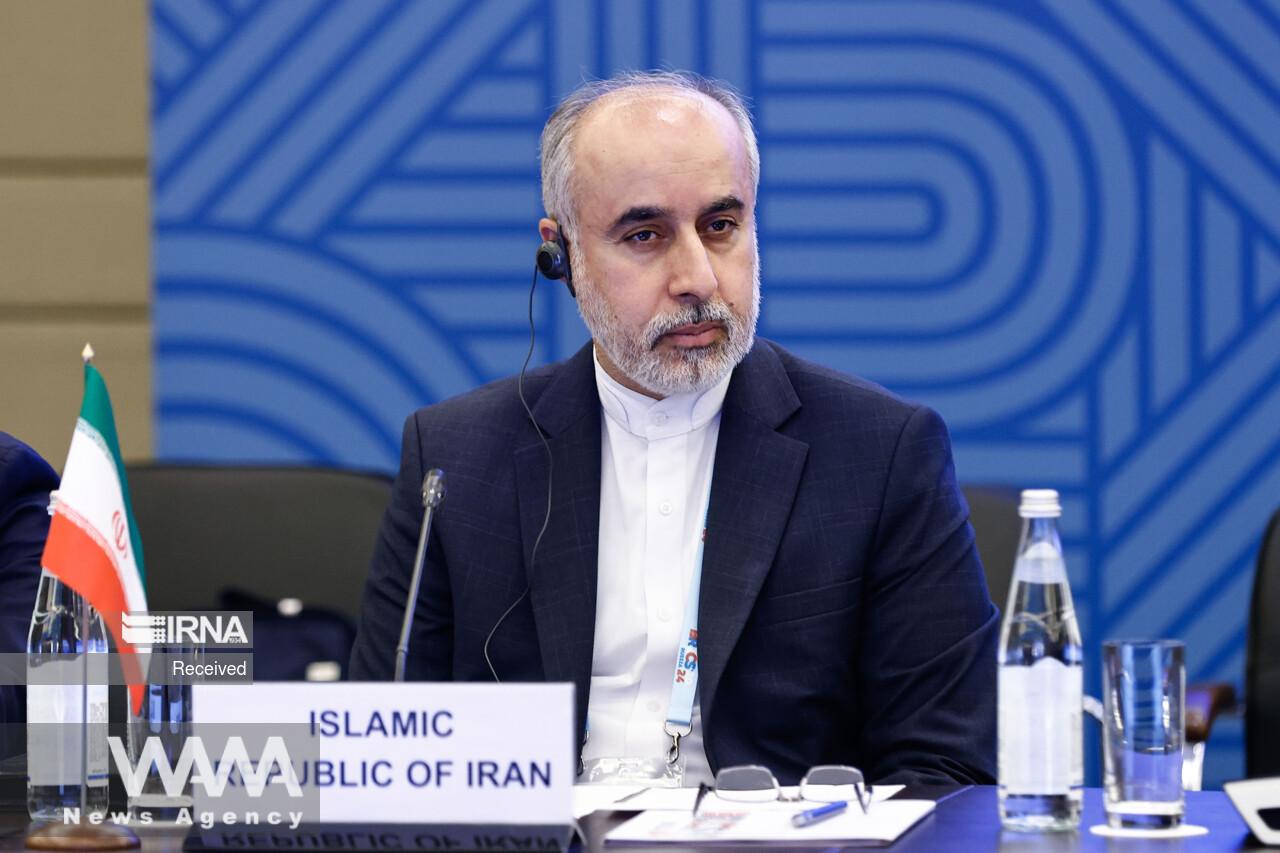 WANA-Nasser Kanaani, Iran's spokesperson for the Ministry of Foreign Affairs at BRICS Summit