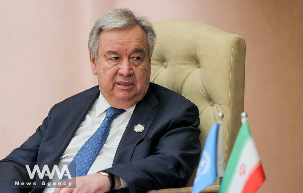 WANA - Antonio Guterres, the Secretary-General of the United Nations