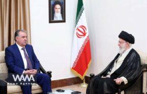 WANA - Meeting of the President of Tajikistan with the Leader of the Islamic Republic of Iran