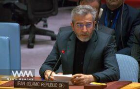 WANA - Ali Bagheri's speech on 16/07/2024 at a high-level United Nations Security Council, New York