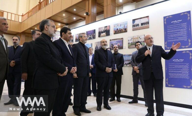 WANA - "1,020 Days of Jihadi Efforts: Highlights of Foreign Policy Achievements" exhibition held at the Foreign Ministry